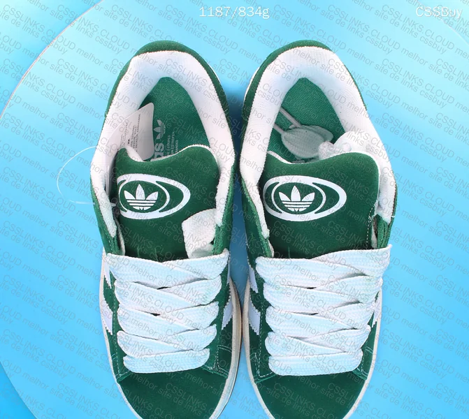 Adidas Campus 00's Dark Green 4