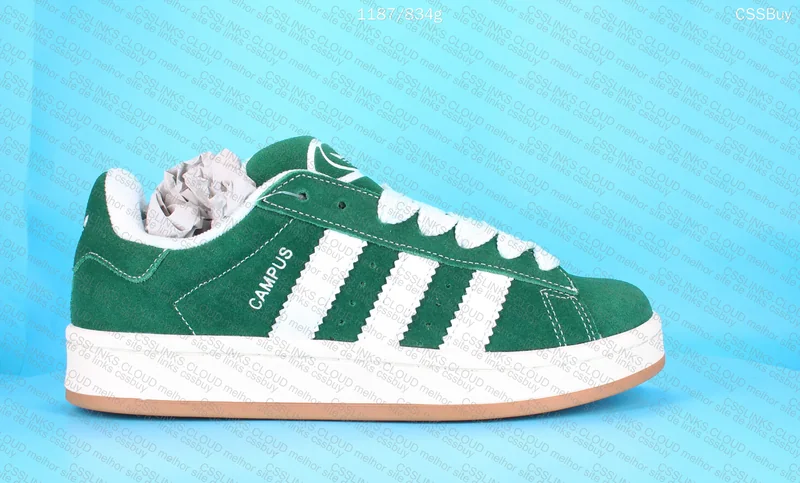 Adidas Campus 00's Dark Green 6