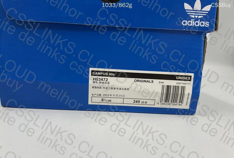 Adidas Campus 00s Dark Green 7
