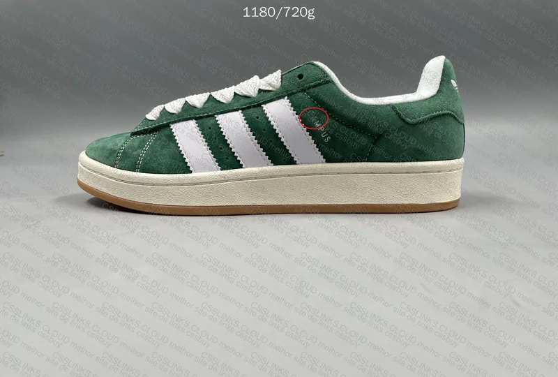 Adidas Campus 00's Dark Green 5