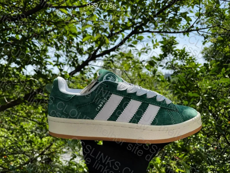 Adidas Campus 00s Dark Green Gum 4