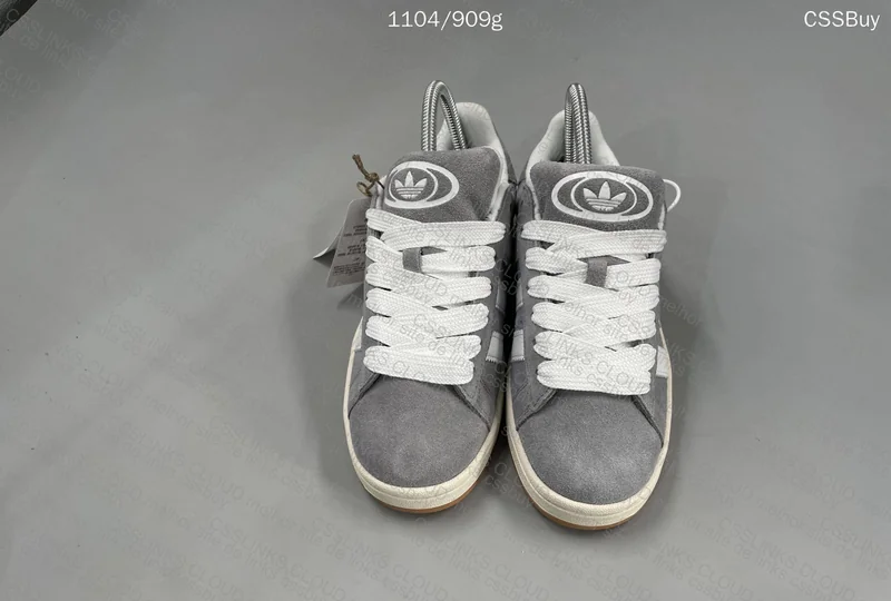 Adidas Campus 00's Grey White 2