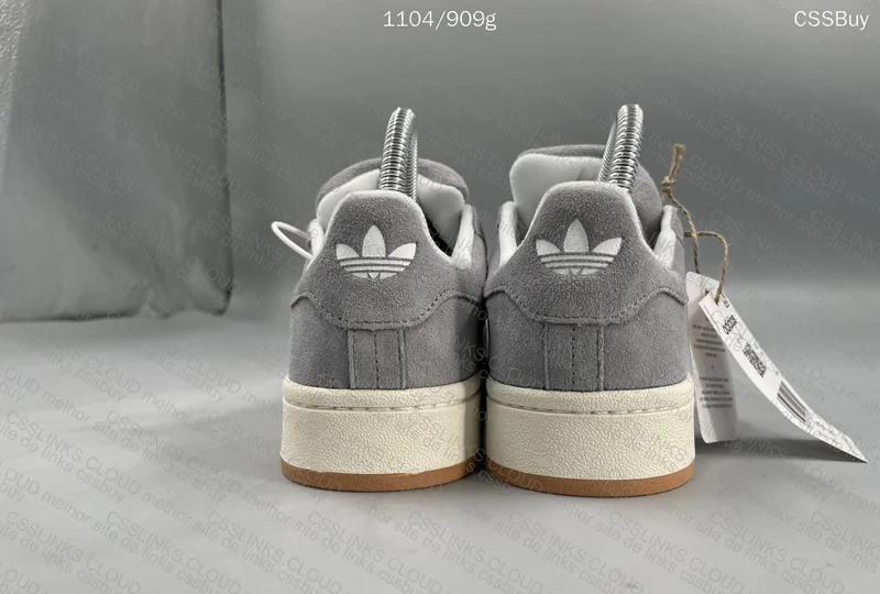 Adidas Campus 00's Grey White 6