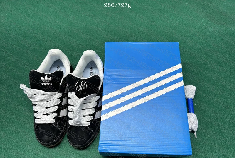 Adidas Campus 00s Korn - Black and White 10