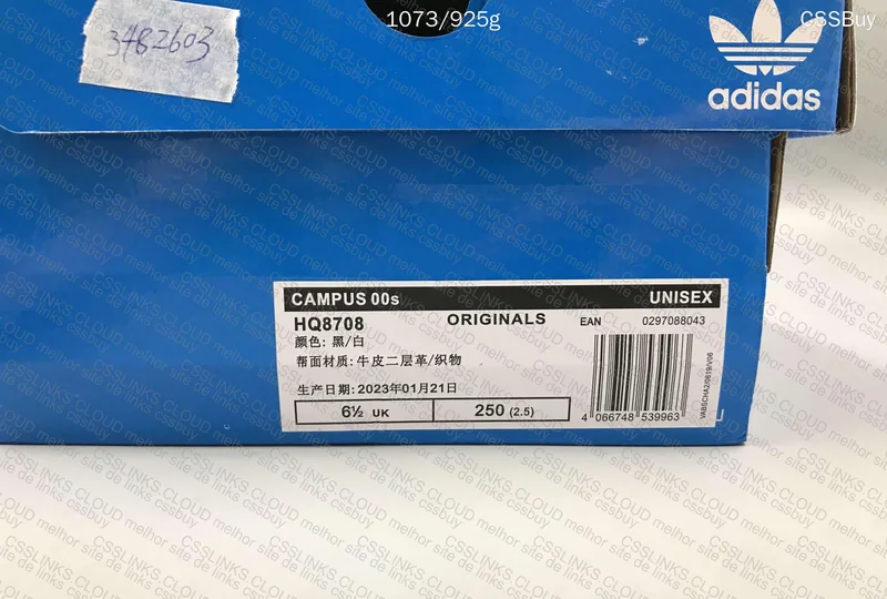 Adidas Campus 00s Black 10