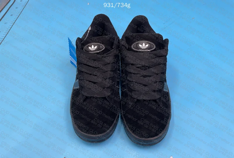 Adidas Campus 00s Black (Triple Black) 7