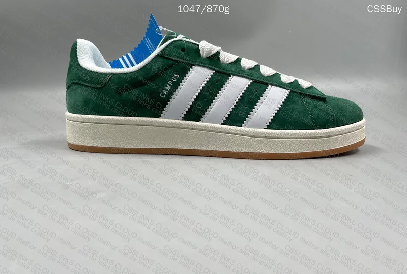 Adidas Campus 00s Green White 7