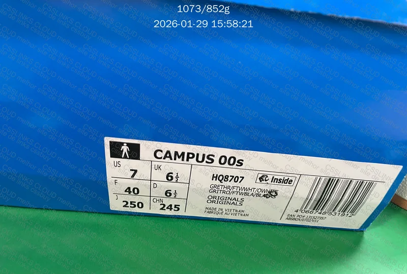 Adidas Campus Cinza GOAT 4