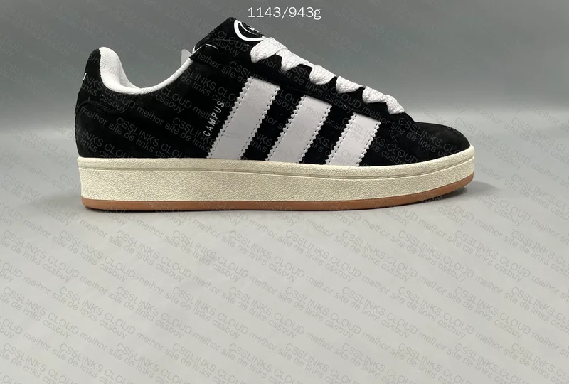 Adidas Campus Black White Fur Magnet 10