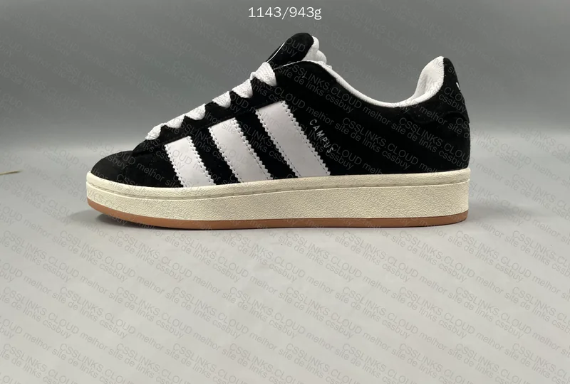 Adidas Campus Black White Fur Magnet 5