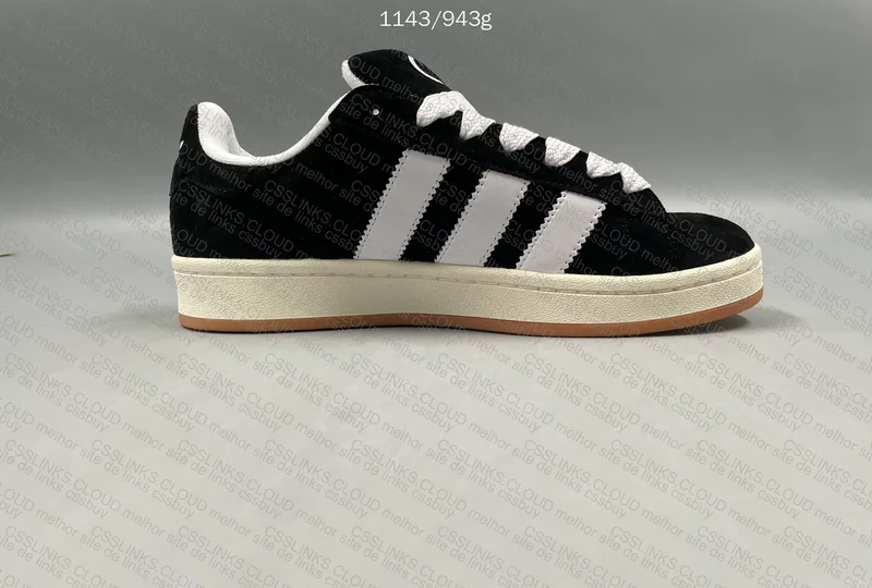 Adidas Campus Black White Fur Magnet 7