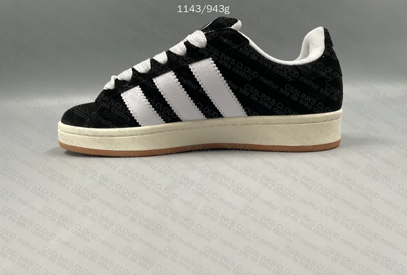 Adidas Campus Black White Fur Magnet 8