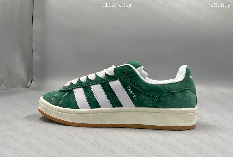 Adidas Campus Green White 3