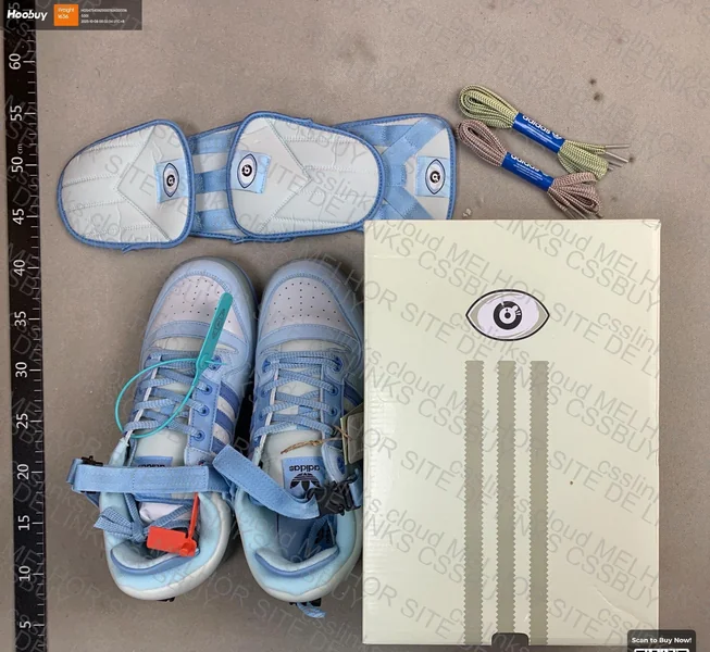 Adidas Forum Bad Bunny Blue 4