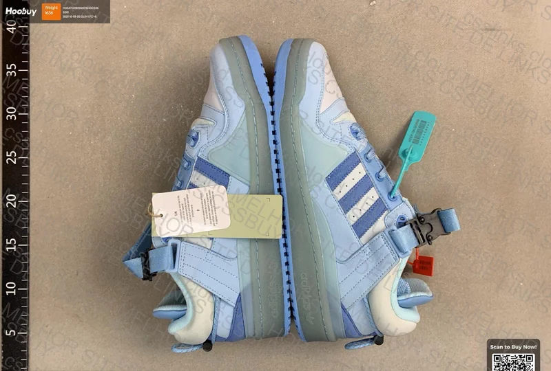 Adidas Forum Bad Bunny Blue 5