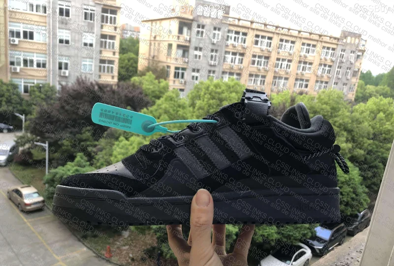 Adidas Forum Low x Bad Bunny Black (Help) 10