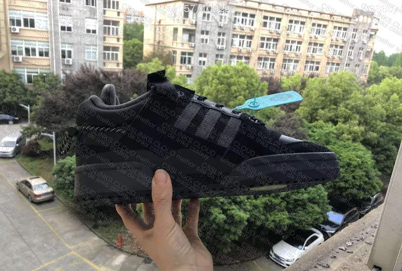 Adidas Forum Low x Bad Bunny Black (Help) 9