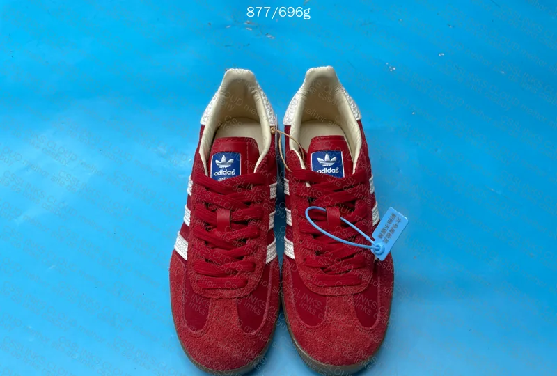 Adidas Gazelle Red and White