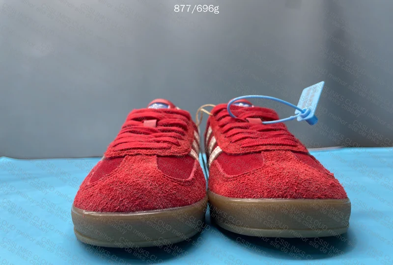 Adidas Gazelle Red and White 2