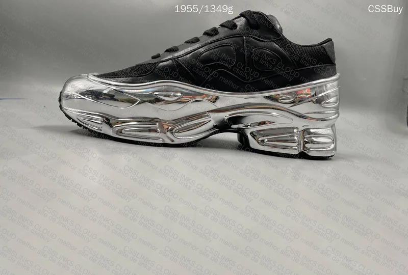 Adidas Ozweego Raf Simons Core Black Silver Metallic 2