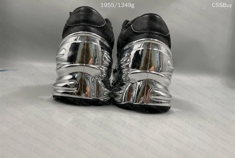 Adidas Ozweego Raf Simons Core Black Silver Metallic 4