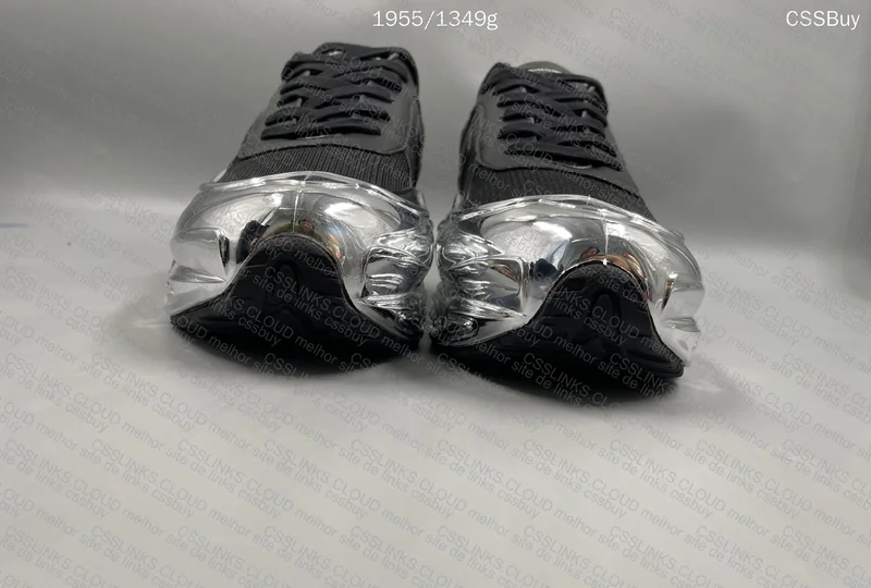 Adidas Ozweego Raf Simons Core Black Silver Metallic 5
