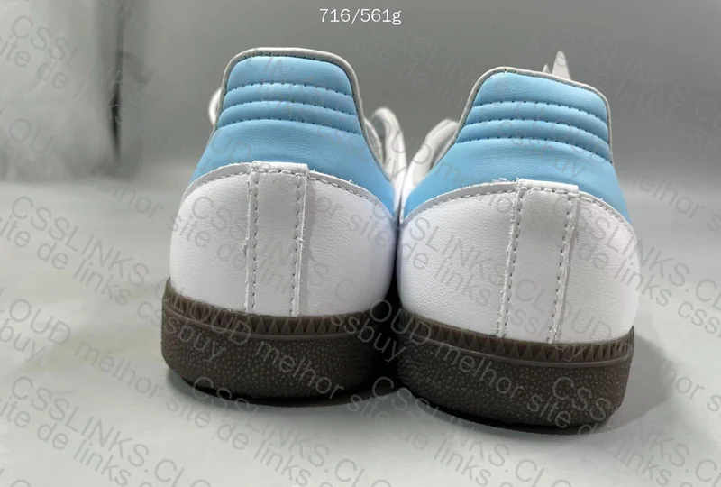 Adidas Samba White/Blue (ID2055) 2