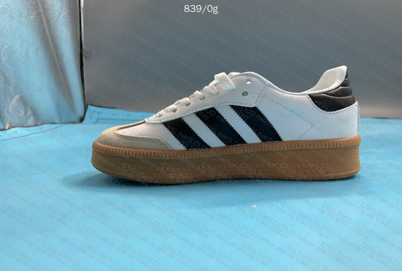 adidas Samba XLG White Black Gum 2