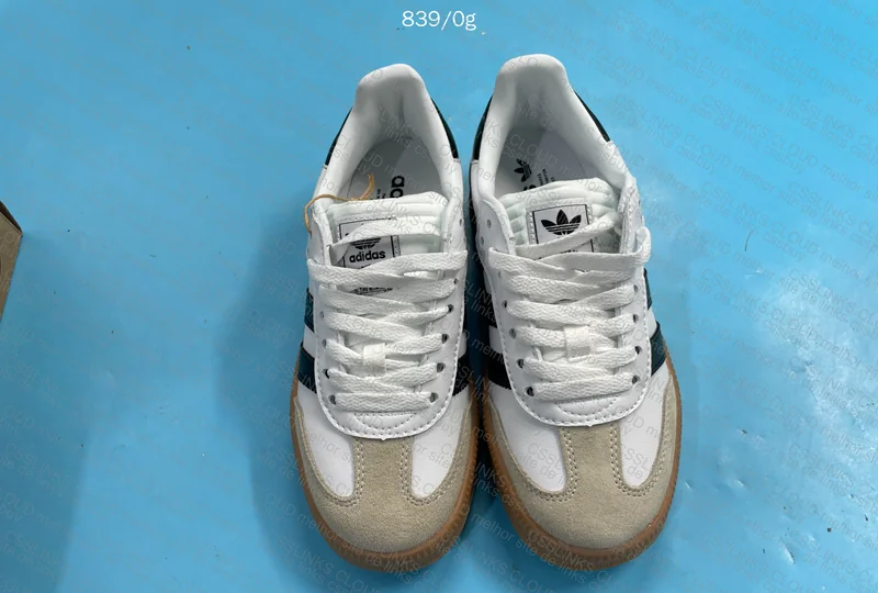 adidas Samba XLG White Black Gum 4