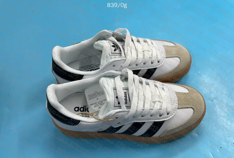 adidas Samba XLG White Black Gum 8