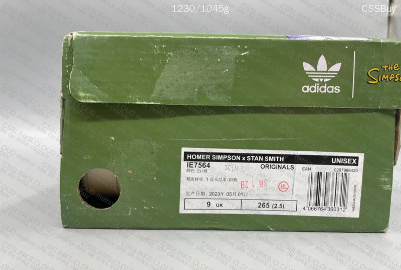 Adidas Stan Smith 'Homer Simpson' 3