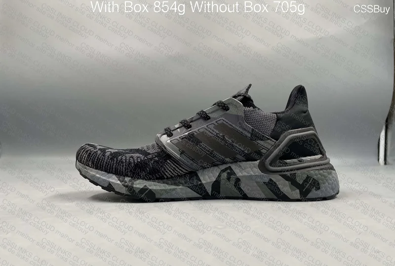 Adidas Ultraboost 20 Core Black Grey 2