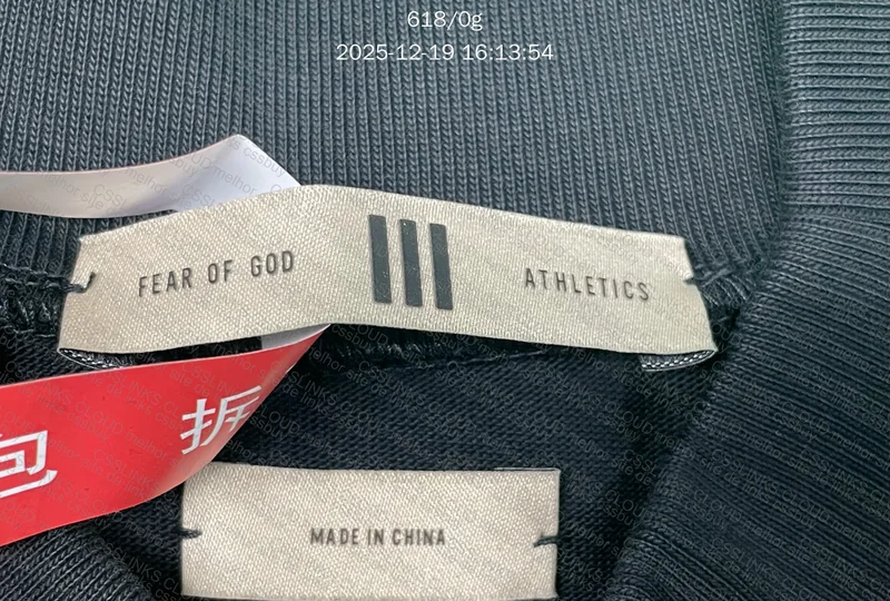 Adidas x Fear of God Athletics Heavy Jersey 3/4 Mock Tee 'Black' 7