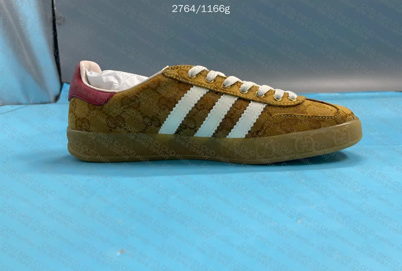 Adidas x Gucci Gazelle - Beige Brown 5