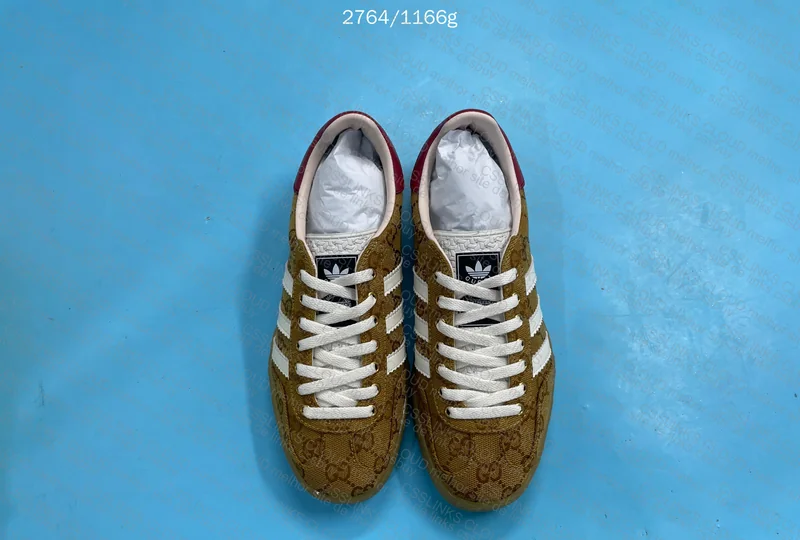 Adidas x Gucci Gazelle - Beige Brown 7