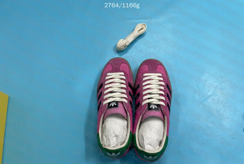 Adidas x Gucci Gazelle - Pink 2