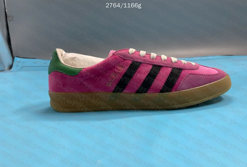 Adidas x Gucci Gazelle - Pink 4