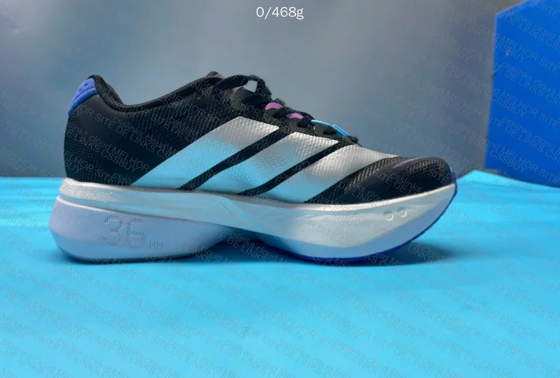 Adizero Boston 13 Black Purple Blue - OVO 7