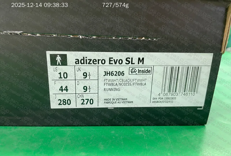 Adizero Evo SL - White 5