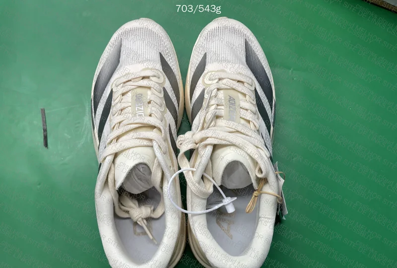 Adizero Evo SL Black and Metallic Beige 2