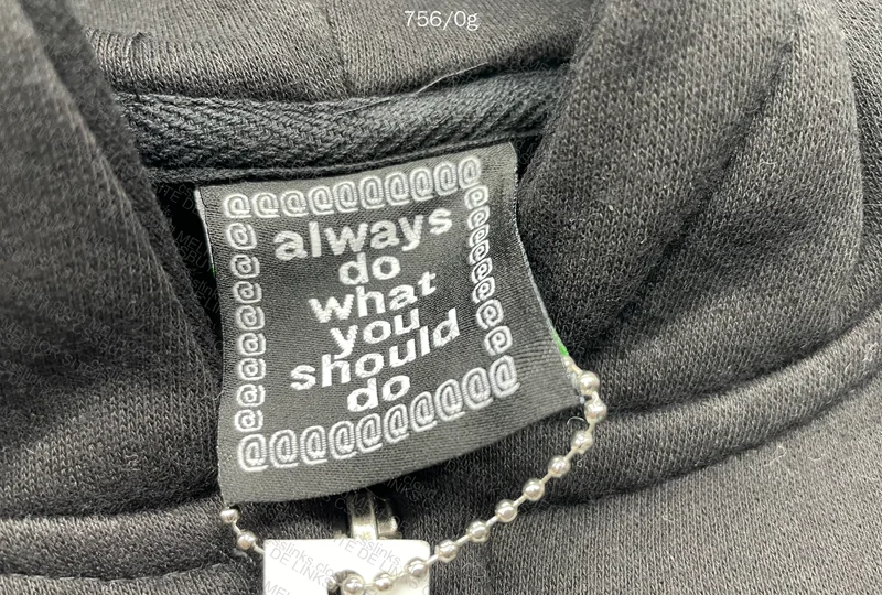 ADWYSD - Black Hoodie - XL (GOAT SALE) 7
