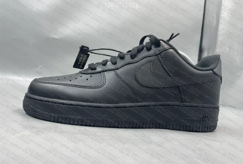 AF1 Black from Ovo