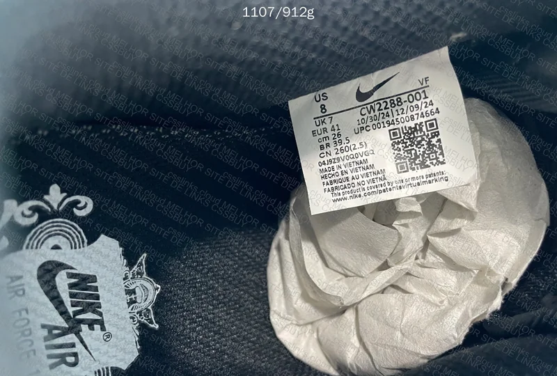 AF1 Black GX 7