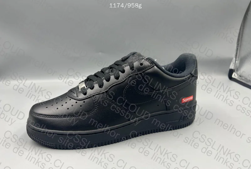 AF1 Black Supreme 5