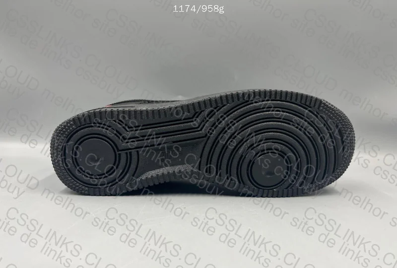 AF1 Black Supreme 8