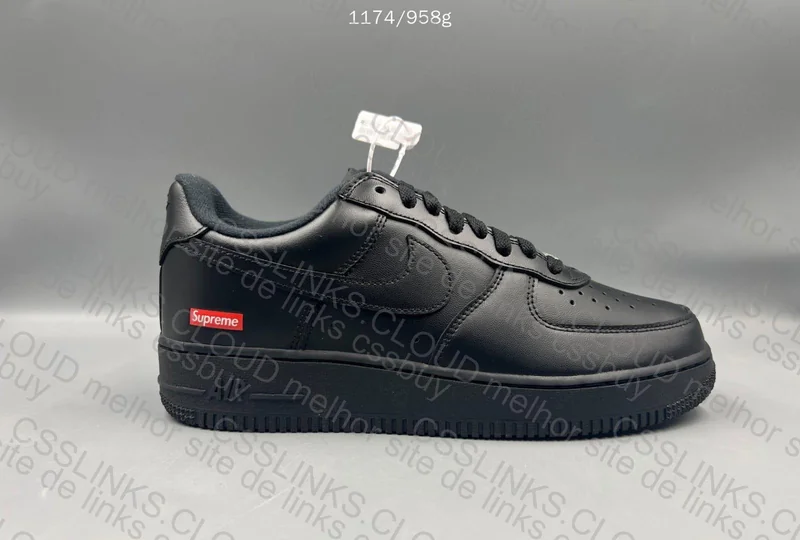 AF1 Black Supreme 9