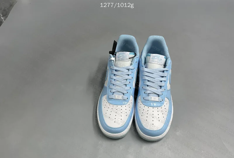 AF1 Blue and White