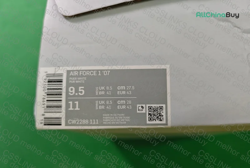 White AF1 Batch G? 6