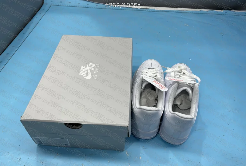 White AF1 'G Batch' 9
