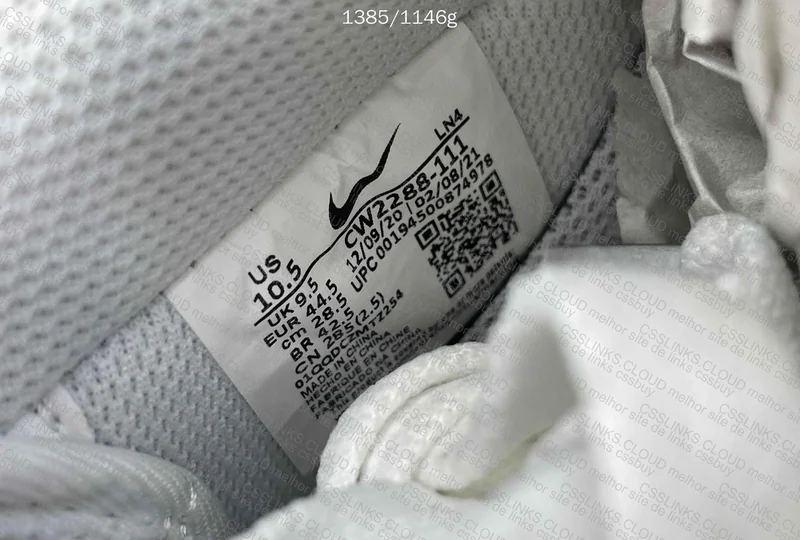 White AF1 (GL?) 6